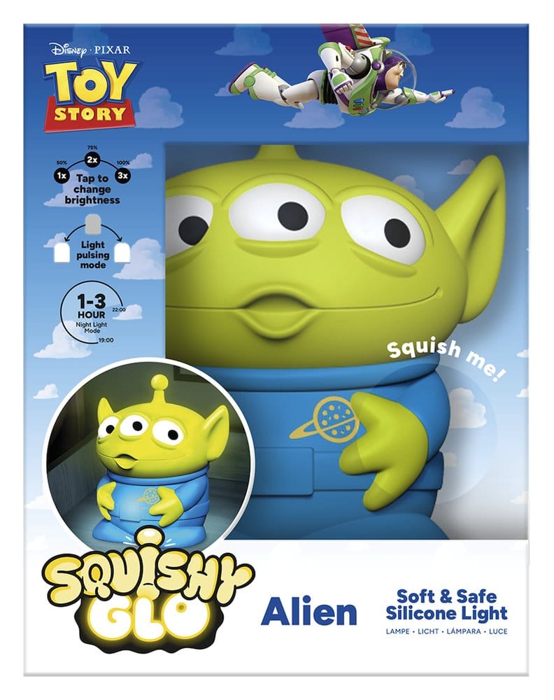 Toy Story SquishyGlo Silicon Light Alien Rechargeable - MangaShop.ro