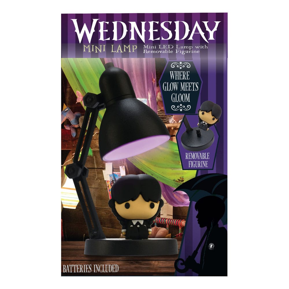 Wednesday Mini LED-Light with Figure 10 cm - MangaShop.ro