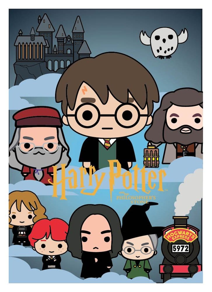 Harry Potter and the Sorcerer's Stone 3D Foam Magnet - MangaShop.ro