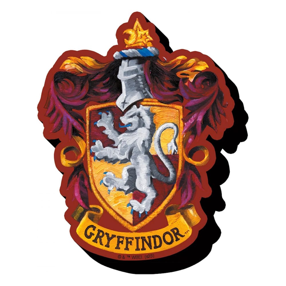 Harry Potter: Gryffindor Crest Funky Chunky Magnet - MangaShop.ro
