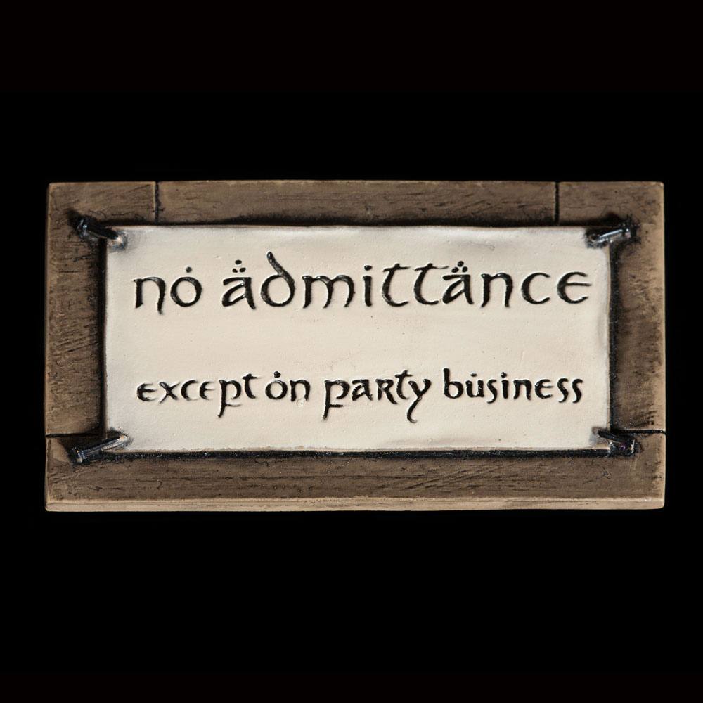 Lord of the Rings Magnet No Admittance - MangaShop.ro