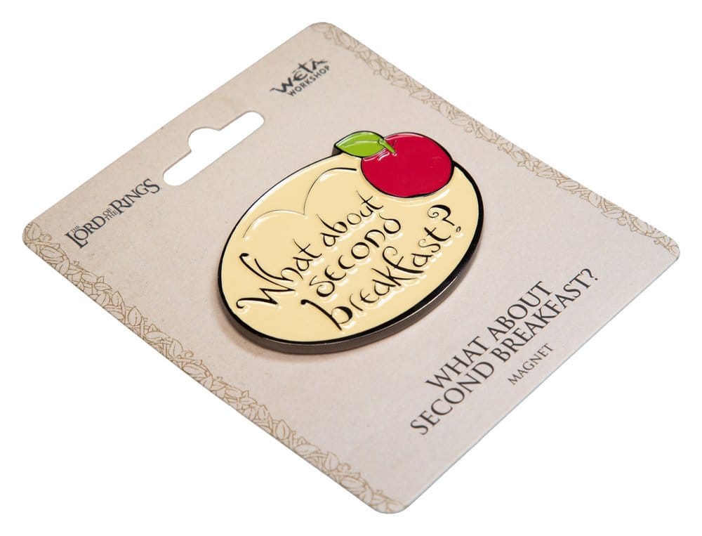 Lord of the Rings Magnet What About Second Breakfast? (Enamel) 7 cm - MangaShop.ro