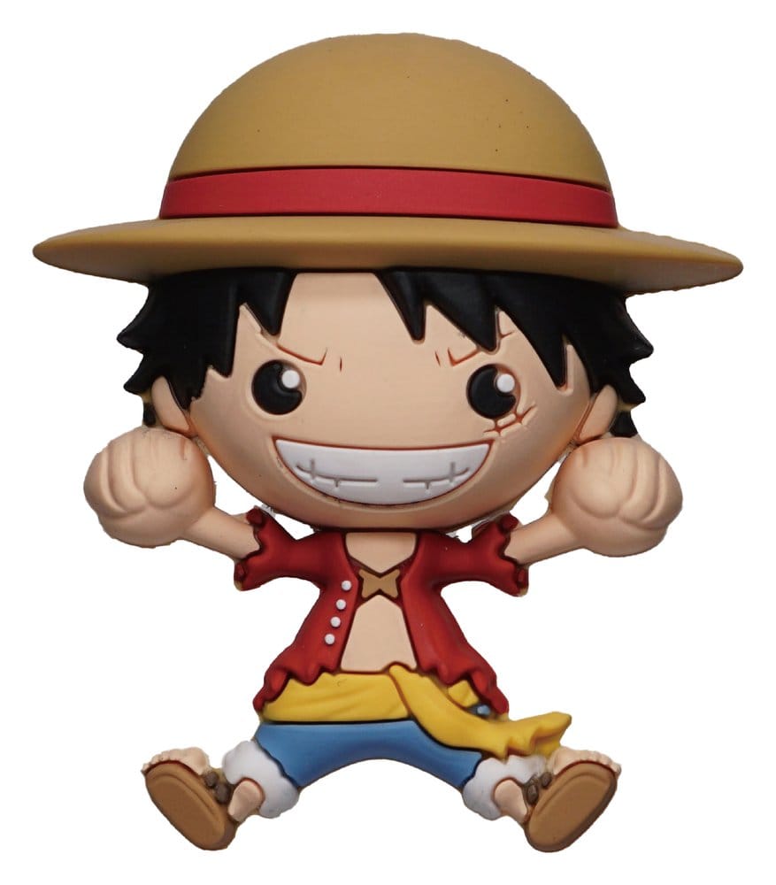 One Piece 3D Foam Magnet Luffy - MangaShop.ro