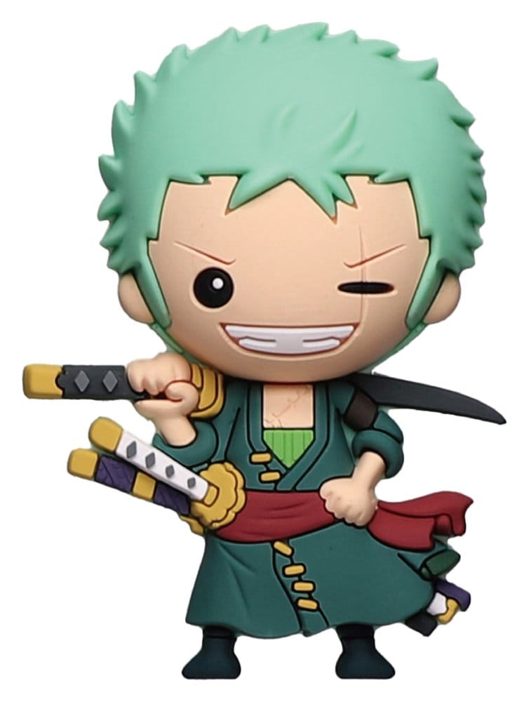 One Piece 3D Foam Magnet Zoro - MangaShop.ro