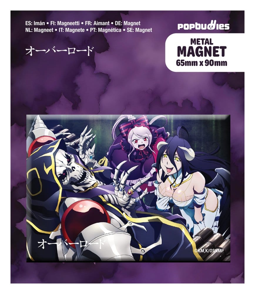 Overlord Fridge Magnet Albedo Having Fun - MangaShop.ro