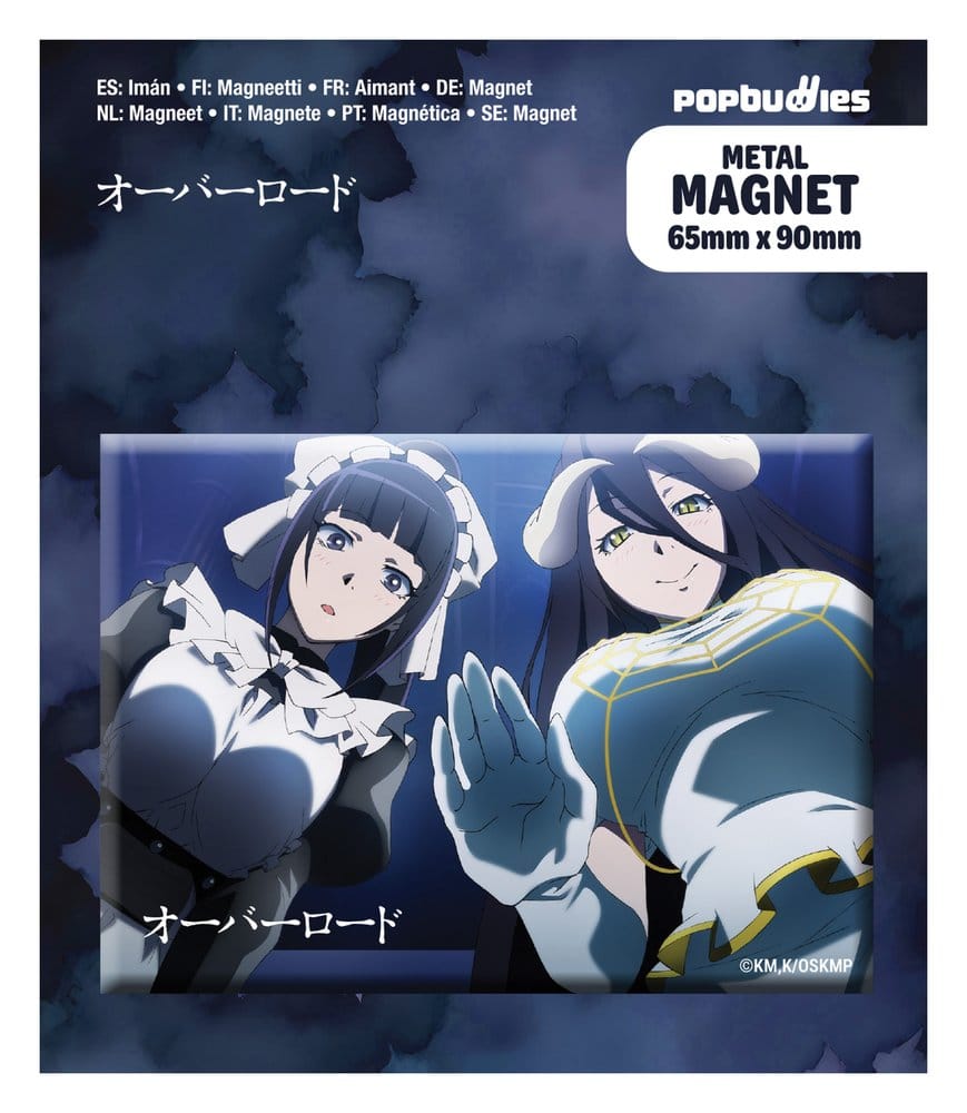 Overlord Fridge Magnet Narberal & Albedo - MangaShop.ro