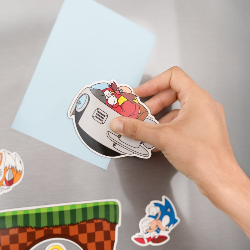 Sonic Die-Cut Magnet Set - MangaShop.ro