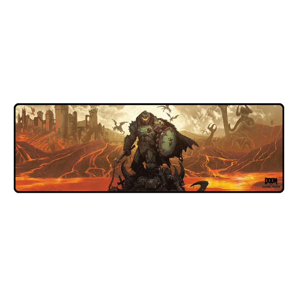 Doom The Dark Ages Oversize Mousepad Slayer's Triumph - MangaShop.ro