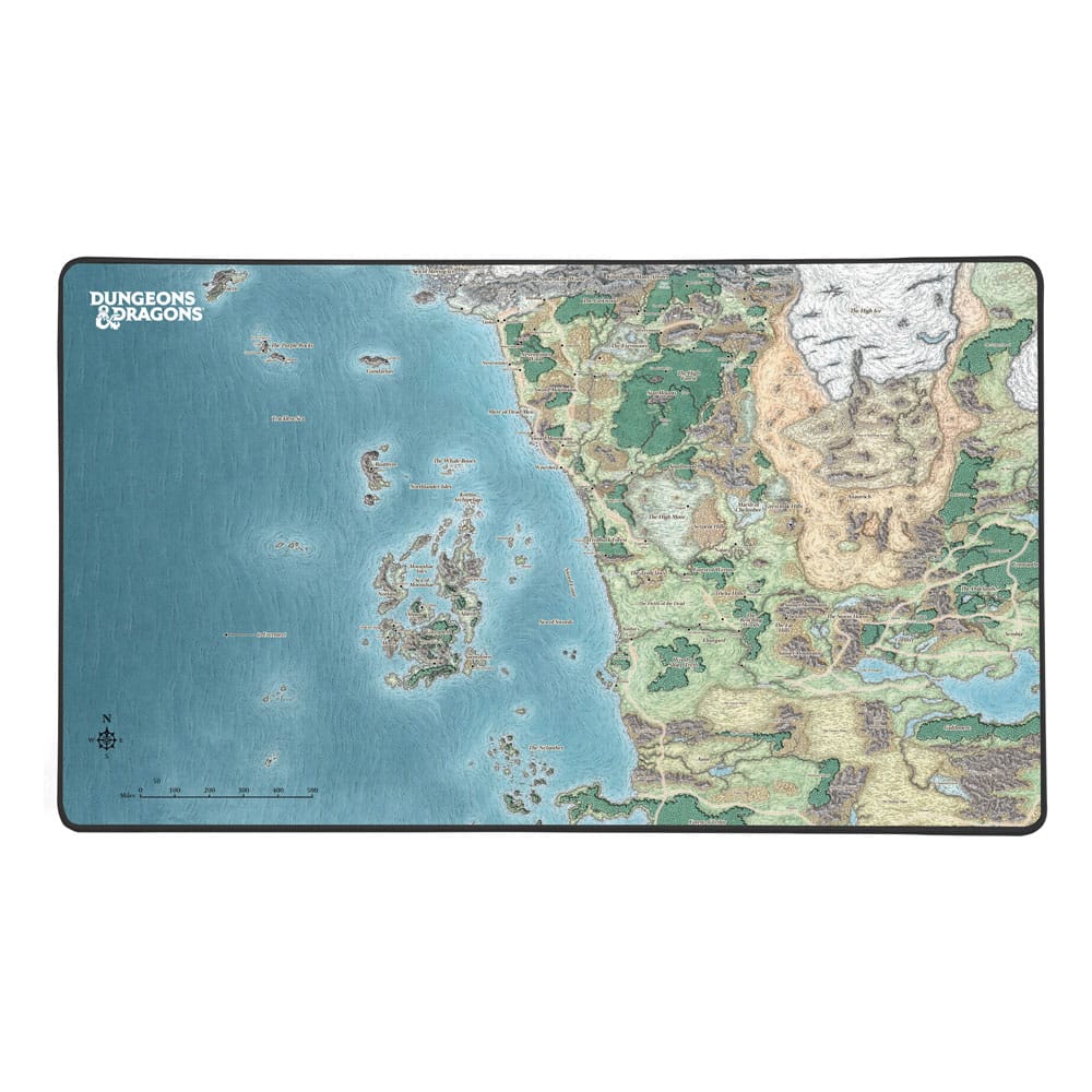 Dungeons & Dragons XL Mousepad Faerun Map - MangaShop.ro