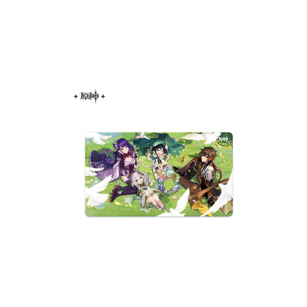 Genshin Impact Mousepad 2nd Anniversary Illustration 70 x 40 cm - MangaShop.ro