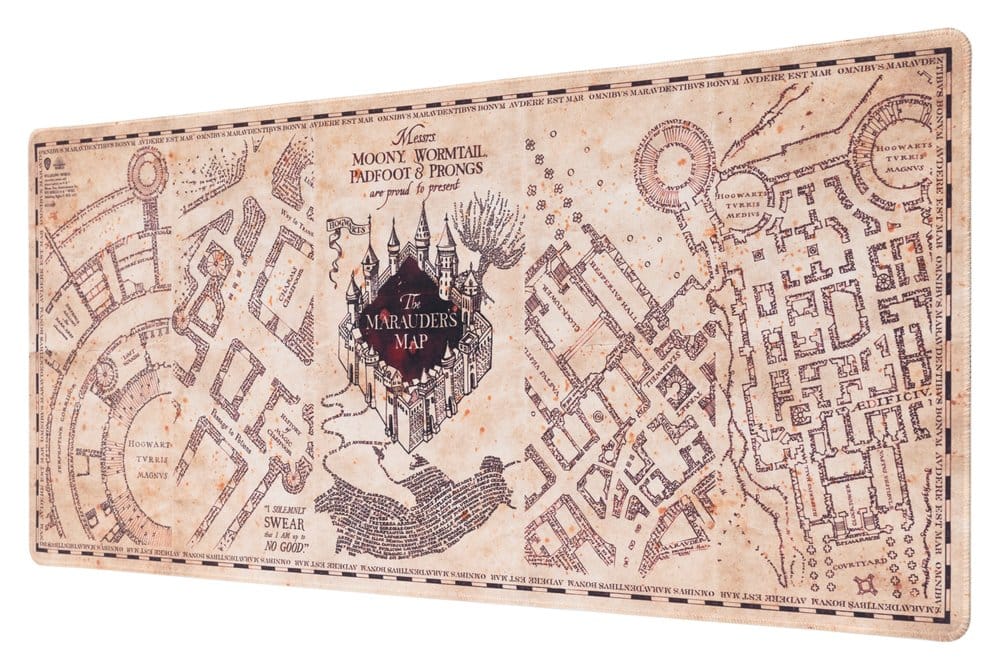 Harry Potter XL Mouse Mat Marauders Map 80 x 35 cm - MangaShop.ro