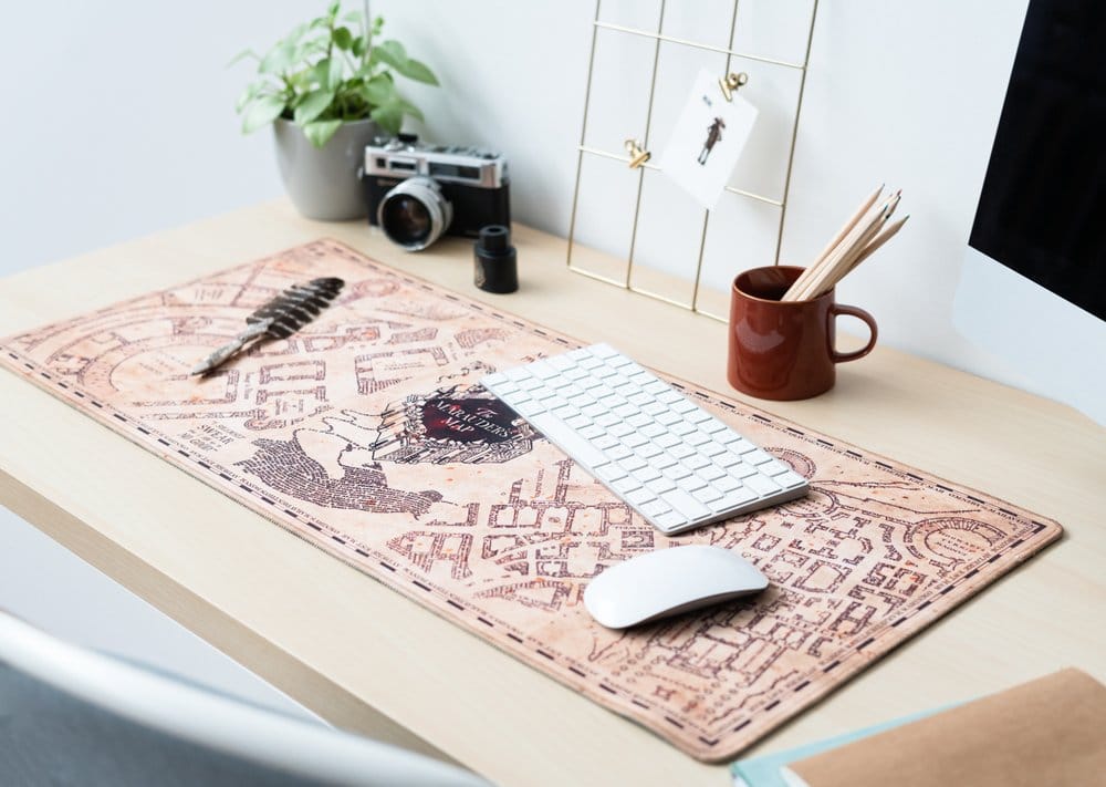 Harry Potter XL Mouse Mat Marauders Map 80 x 35 cm - MangaShop.ro