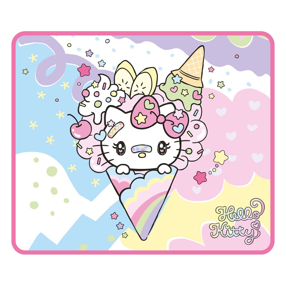 Hello Kitty Mousepad Ice Cream 27 x 32 cm - MangaShop.ro