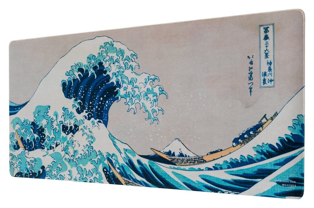 Hokusai The Great Wave of Kanagawa XL Mouse Mat 80 x 35 cm - MangaShop.ro