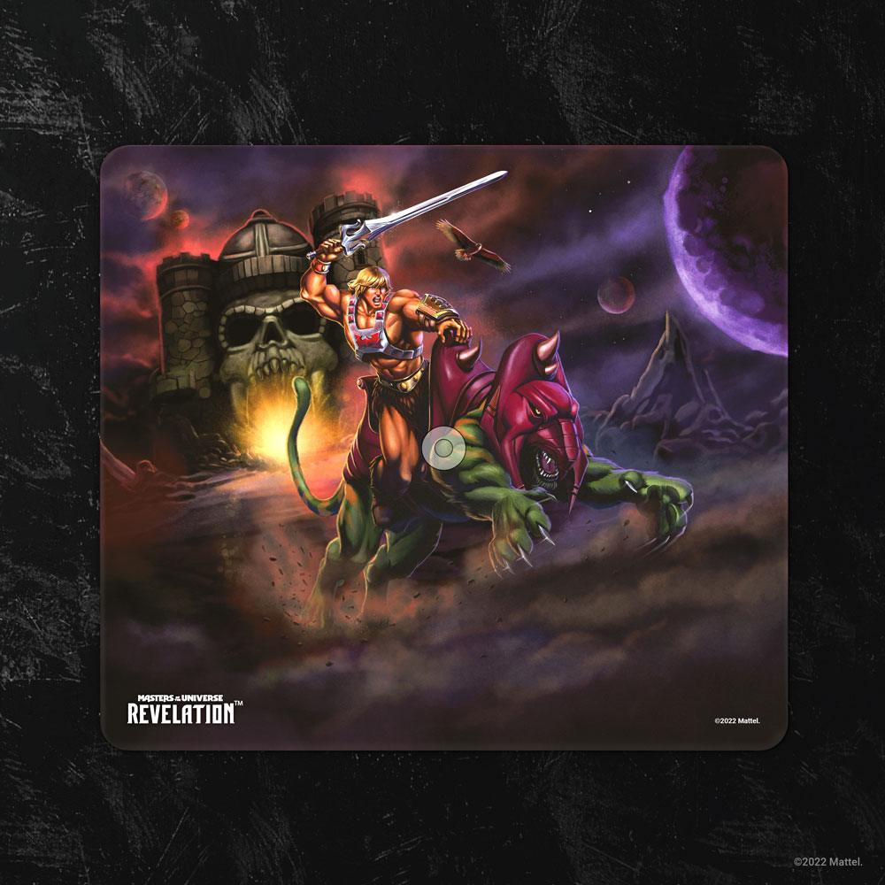 Masters of the Universe: Revelation Mousepad He-Man and Battle Cat 25 x 22 cm - MangaShop.ro