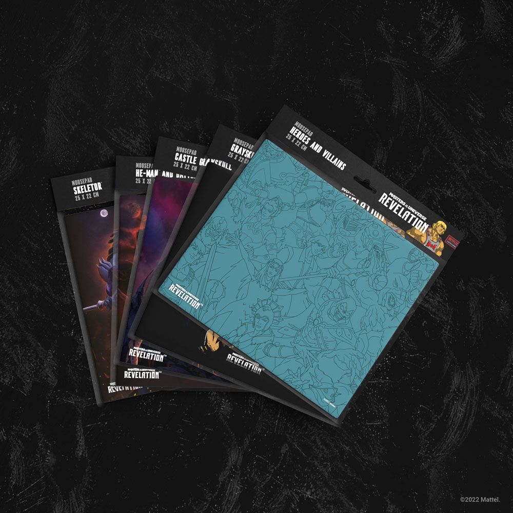 Masters of the Universe: Revelation Mousepad Heroes and Villains 25 x 22 cm - MangaShop.ro