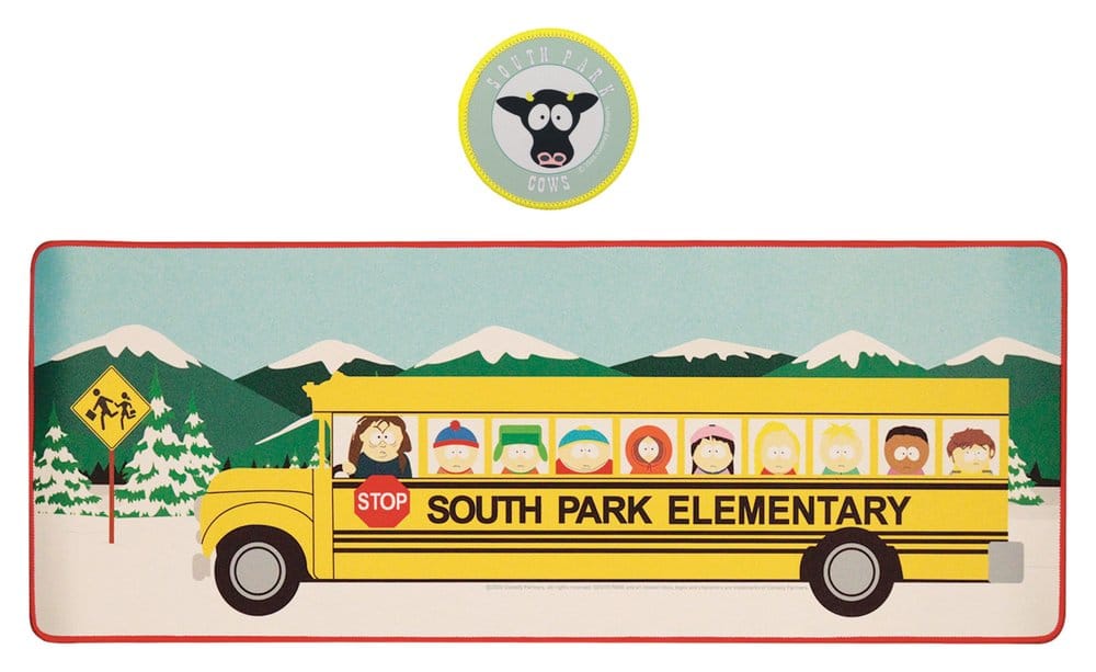 South Park Desk Pad & Coaster Set Elementary School Bus - MangaShop.ro