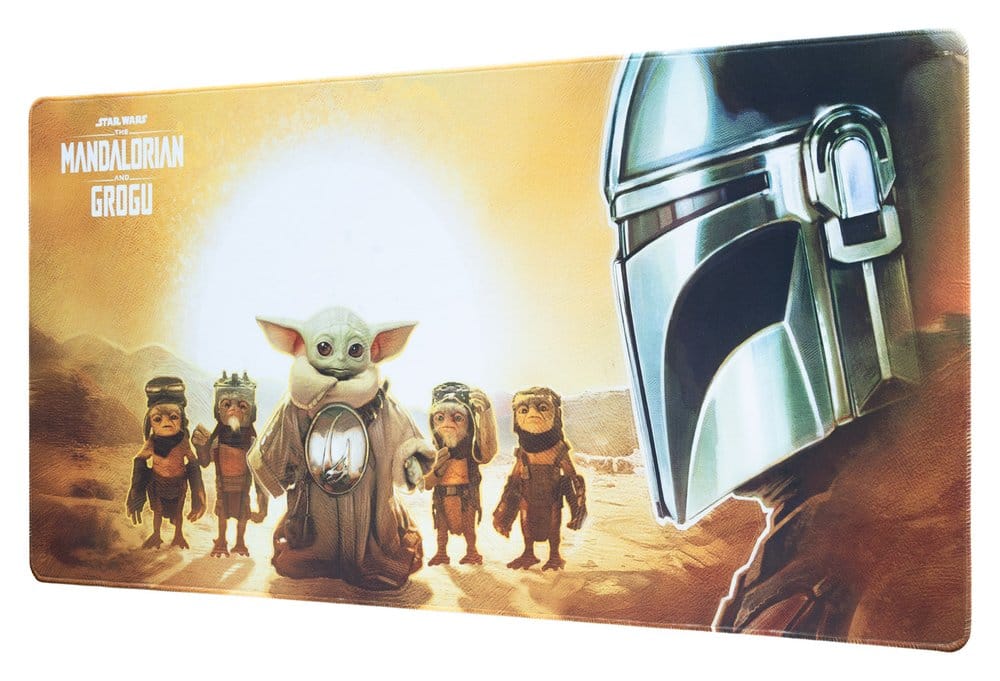 Star Wars: The Mandalorian and Grogu XL Mouse Pad 80 x 35 cm - MangaShop.ro