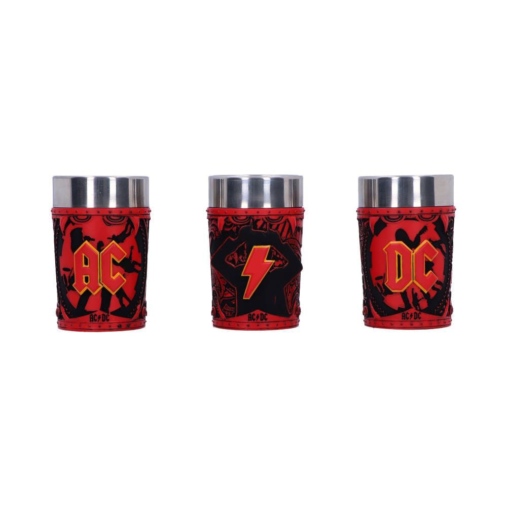 AC/DC Shot Glasses Logo 3-Pack - MangaShop.ro