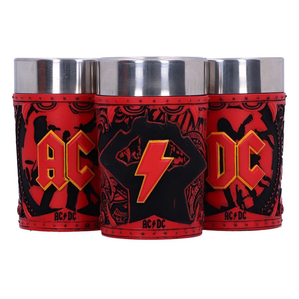 AC/DC Shot Glasses Logo 3-Pack - MangaShop.ro