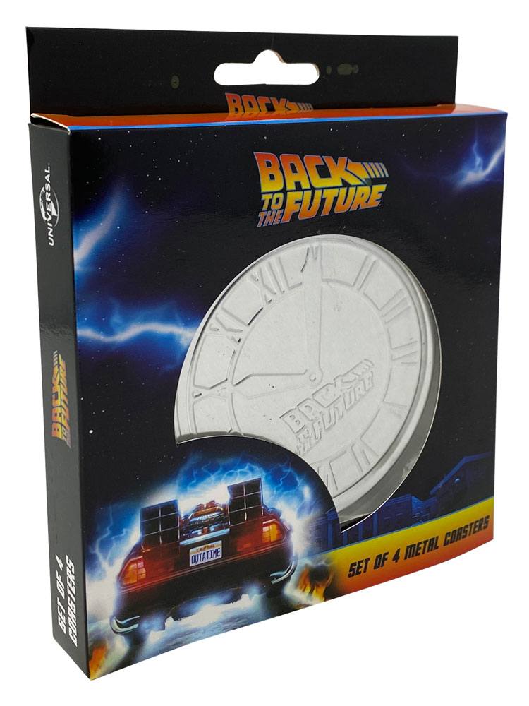 Back to the Future Coaster 4-Pack - MangaShop.ro