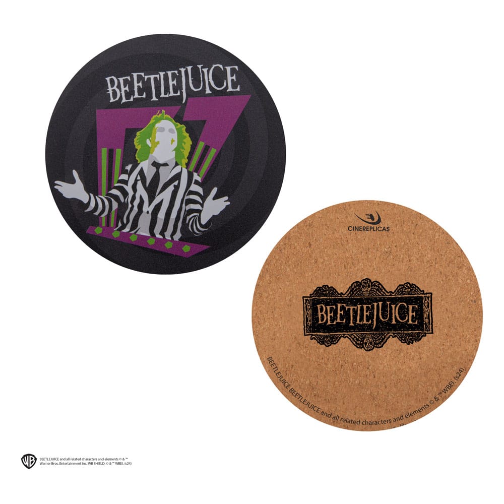 Beetlejuice Coaster 4-Pack - MangaShop.ro