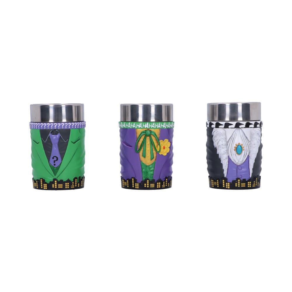 DC Comics Shot Glasses Batman Super-Villains 3-Pack - MangaShop.ro