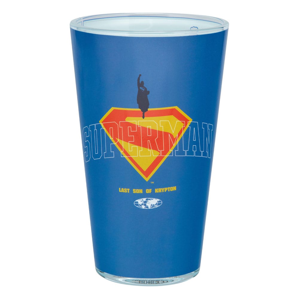DC Comics Pint Glass Superman - MangaShop.ro