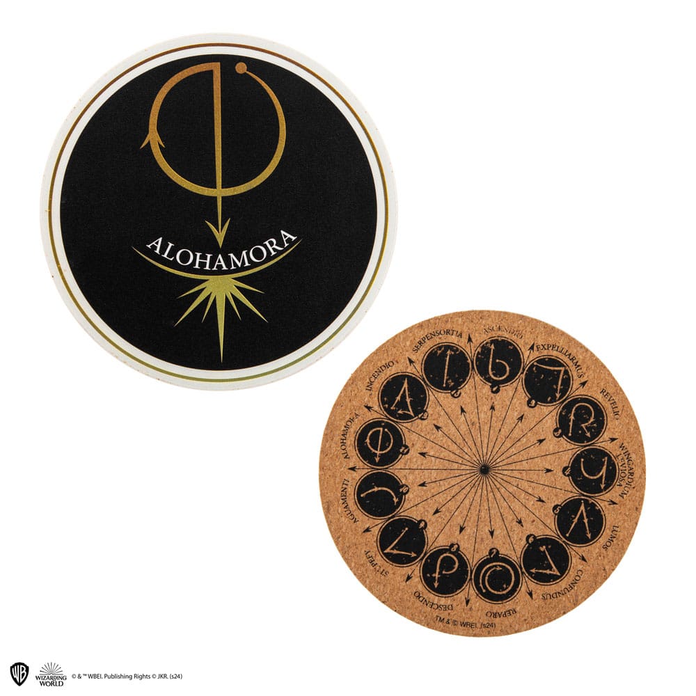 Harry Potter Coaster 4-Pack Spell & Charms - MangaShop.ro