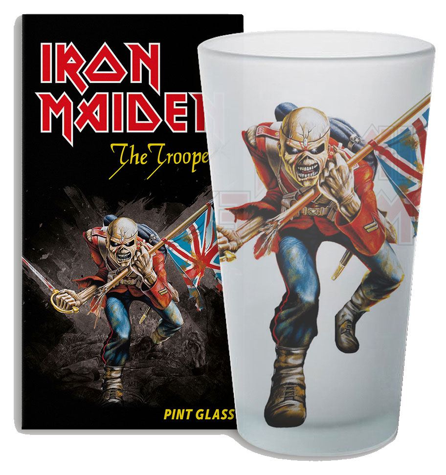 Iron Maiden Pint Glass The Trooper - MangaShop.ro