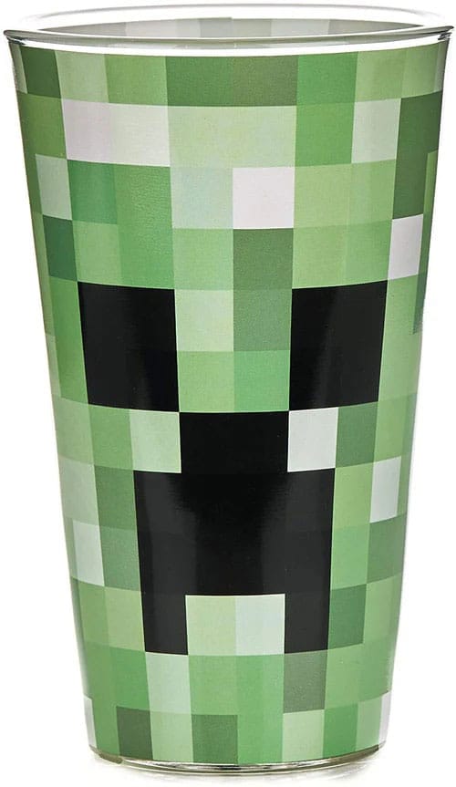 Minecraft Pint Glass Creeper - MangaShop.ro