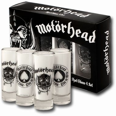 Motorhead Shotglass 4-Pack - MangaShop.ro