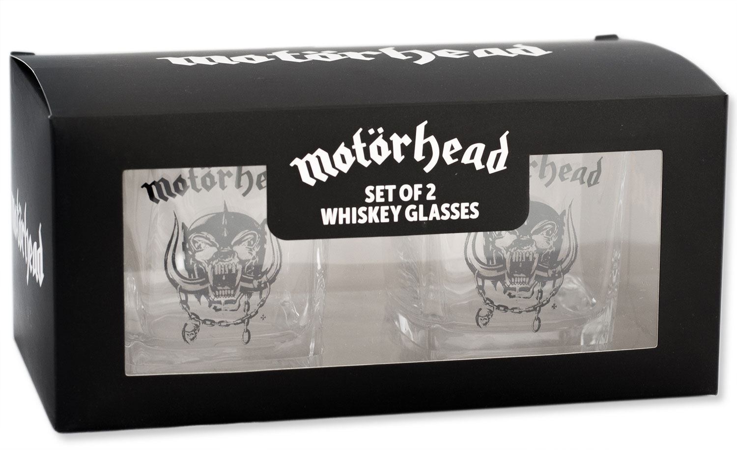 Motorhead Whiskey Shot Glasses 2-Pack - MangaShop.ro
