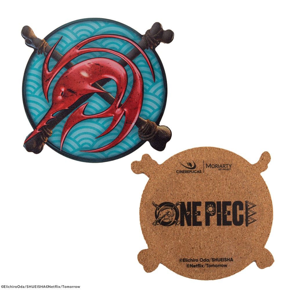 One Piece Coaster 4-Pack Characters #1 - MangaShop.ro