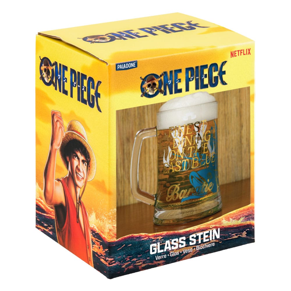 One Piece Beer Pint Glass - MangaShop.ro