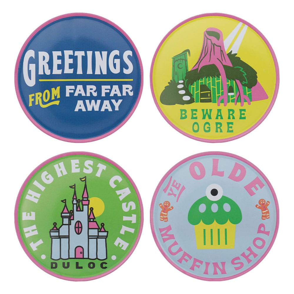 Shrek Coaster 4-Pack - MangaShop.ro