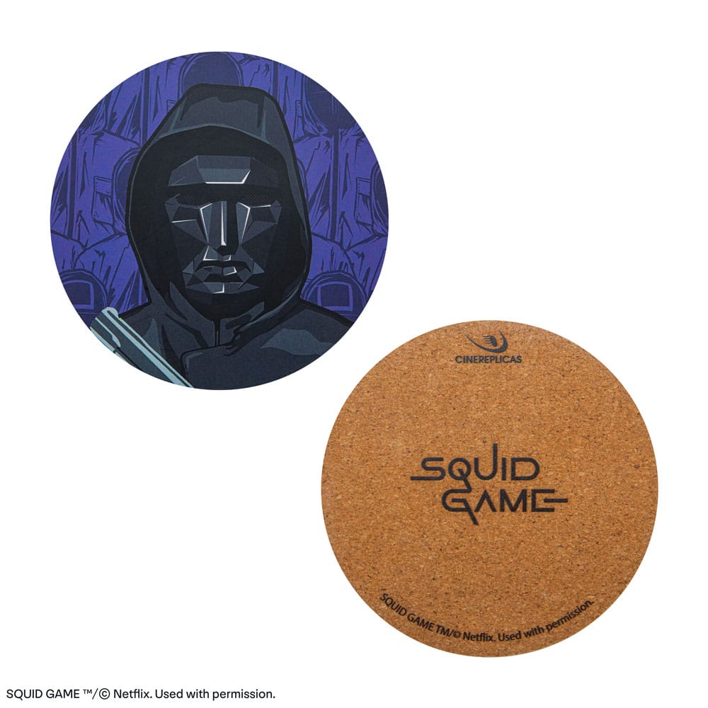 Squid Game Coaster 4-Pack - MangaShop.ro
