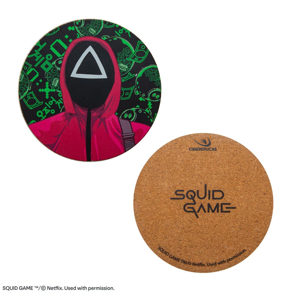 Squid Game Coaster 4-Pack - MangaShop.ro
