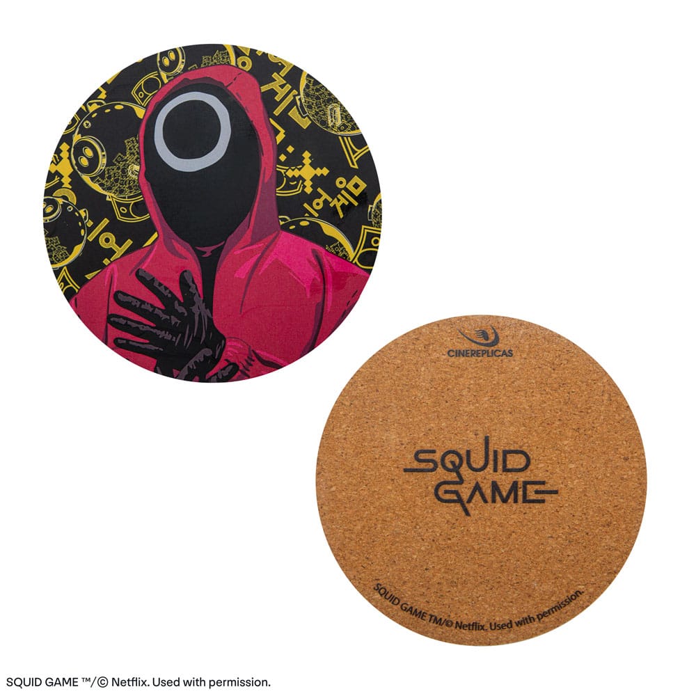 Squid Game Coaster 4-Pack - MangaShop.ro