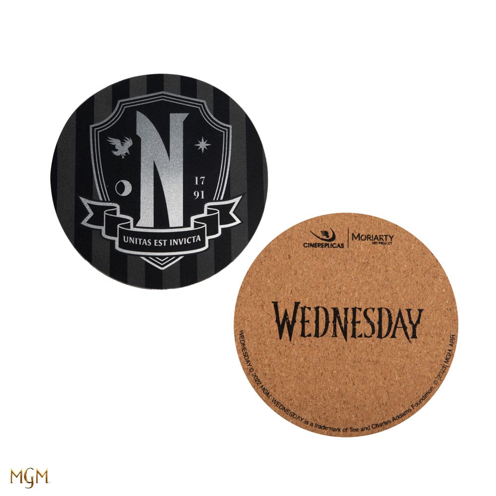 Wednesday Coaster 4-Pack - MangaShop.ro