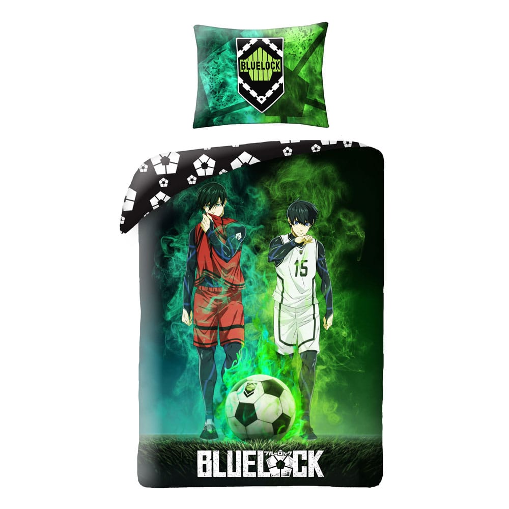 Blue Lock Duvet Set 140 x 200 cm / 70 x 90 cm - MangaShop.ro