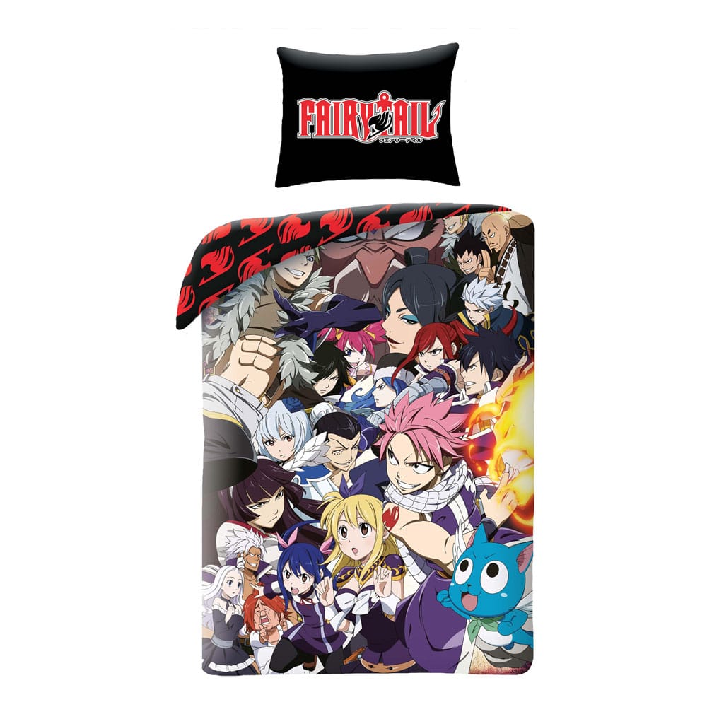 Fairy Tail Duvet Set 140 x 200 cm / 70 x 90 cm - MangaShop.ro