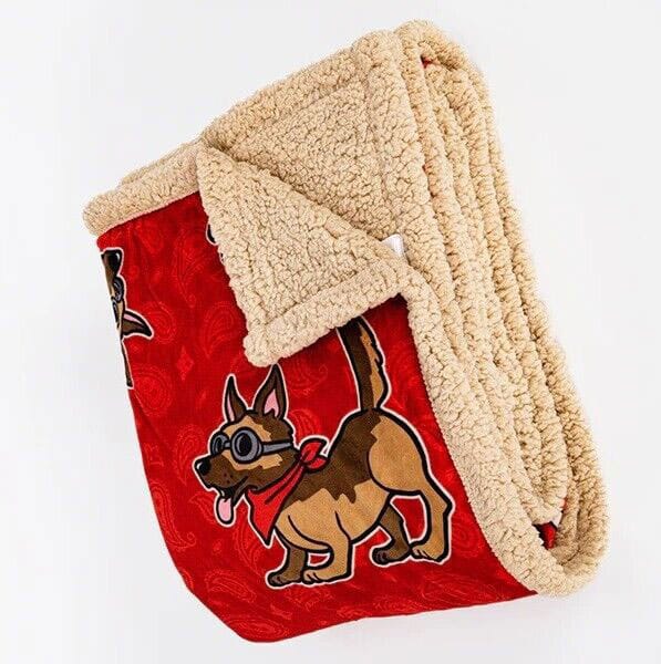 Fallout Fleece Blanket Dogmeat 137 x 178 cm - MangaShop.ro