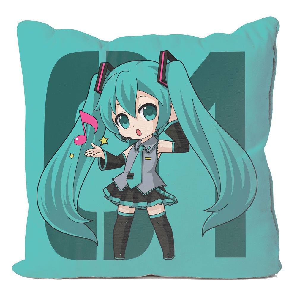 Vocaloid Pillow Case Hatsune Miku 50 x 50 cm - MangaShop.ro