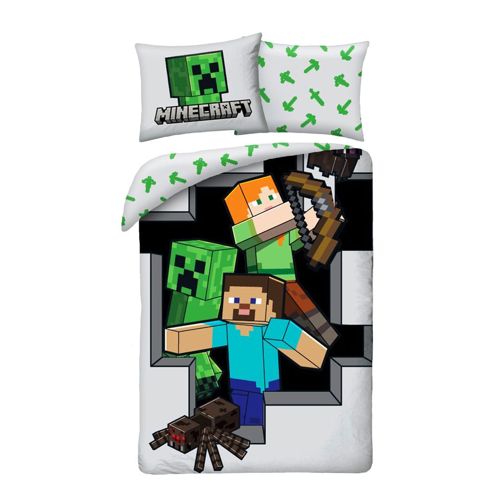 Minecraft Duvet Set Ver. 8 140 x 200 cm / 70 x 90 cm - MangaShop.ro