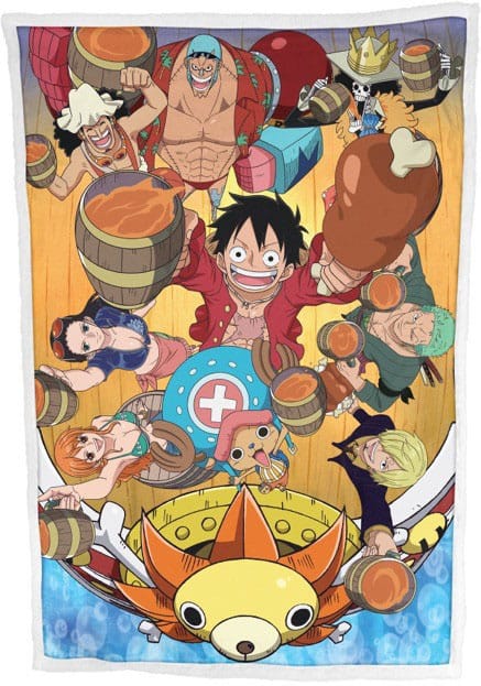 One Piece Fleece Blanket Ver. 3 100 x 150 cm - MangaShop.ro