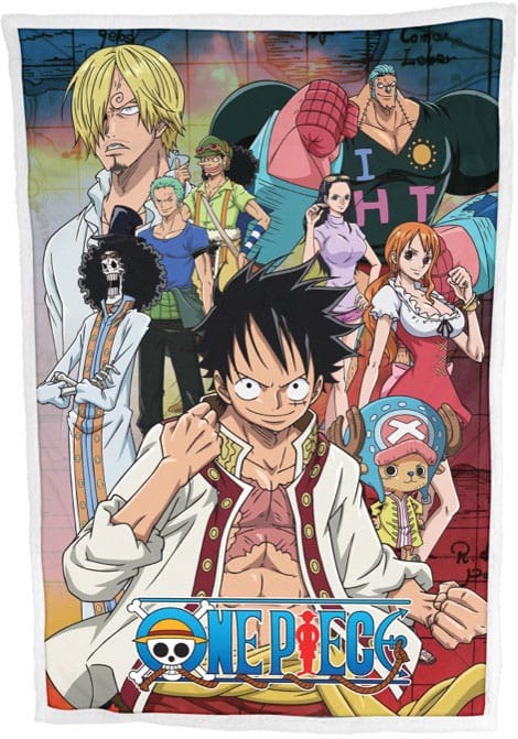 One Piece Fleece Blanket Ver. 4 100 x 150 cm - MangaShop.ro