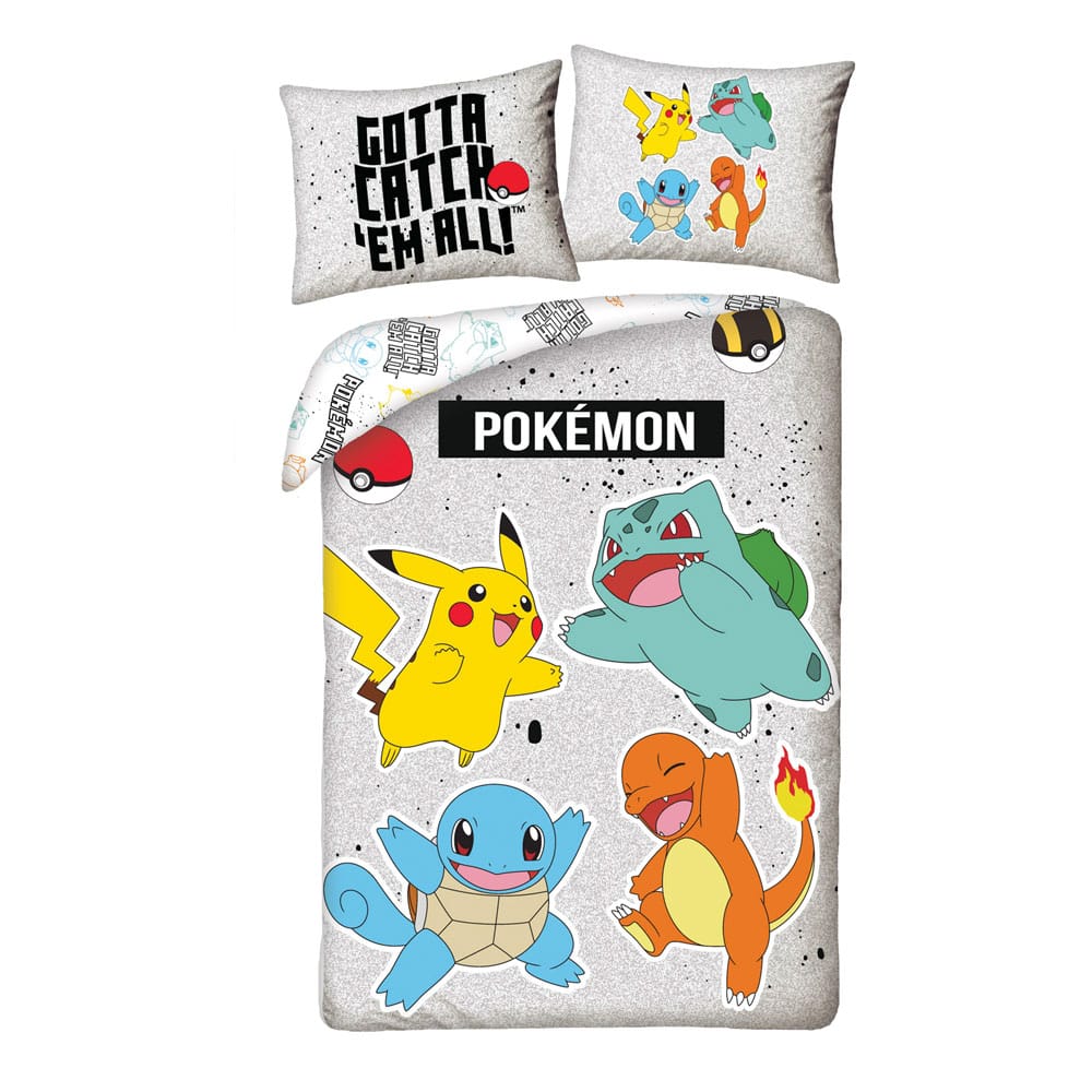 Pokemon Duvet Set Ver. 11 140 x 200 cm / 70 x 90 cm - MangaShop.ro