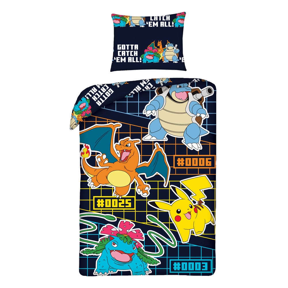 Pokemon Duvet Set Ver. 12 140 x 200 cm / 70 x 90 cm - MangaShop.ro