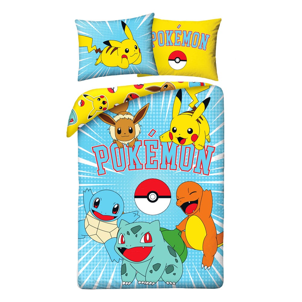 Pokemon Duvet Set Ver. 14 140 x 200 cm / 70 x 90 cm - MangaShop.ro